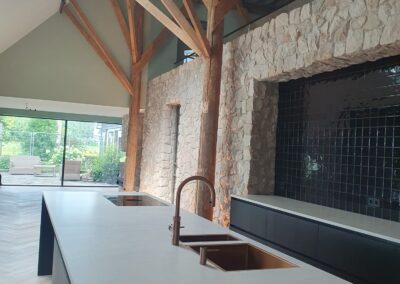 oplevering woonboerderij